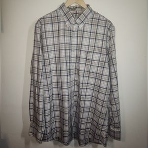 Men's XL Nordstrom Smart Care Plaid Shirt